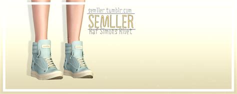My Sims 3 Blog Converse High Tops Jeffrey Campbell 4evz And Raf Simons