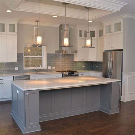 Beautiful Grey And White Kitchen Style Ideas 27 Gray And White