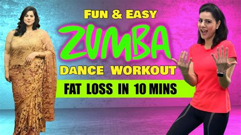 10 Mins Beginners Zumba Workout For Weight Loss At Home Best Dancing