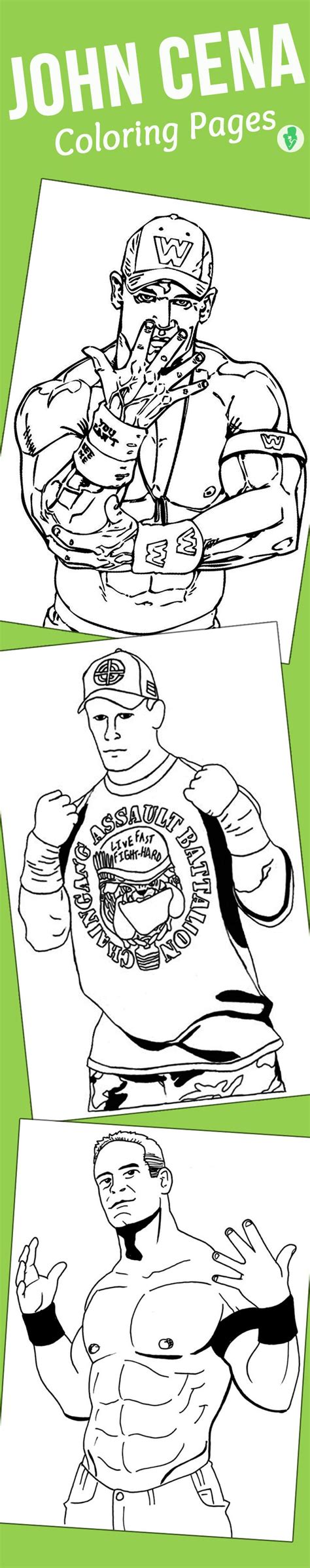 They don't agree to much ink either so you can find the value is there every the way around. Top 15 Free Printable John Cena Coloring Pages Online ...