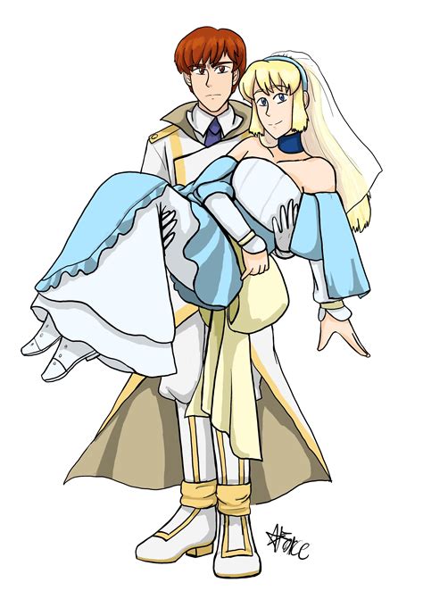 Bridal Duo Lucius And Raven R FireEmblemHeroes