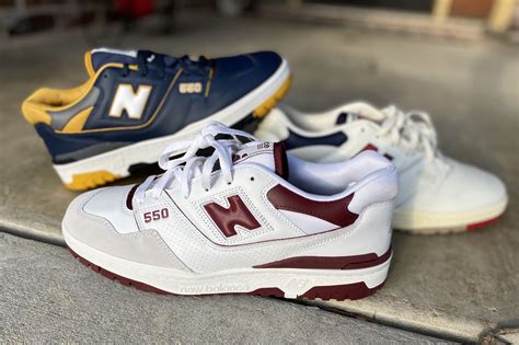 Sizing Guide How Does The New Balance 550 Fit The Retro Insider