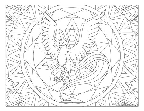 The Best Free Articuno Coloring Page Images Download From 104 Free