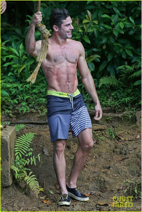 Zac Efron Goes Shirtless In Hawaii Is More Ripped Than Ever Zac