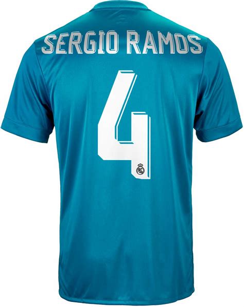 Adidas Sergio Ramos Real Madrid 3rd Jersey 2017 18 Soccerpro