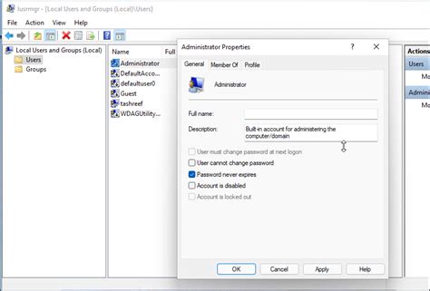 How To Enable Or Disable The Built In Administrator Account In Windows 11