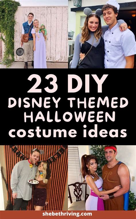 21 Halloween Diy Couple Costumes For Halloween 2023 Disney Couple