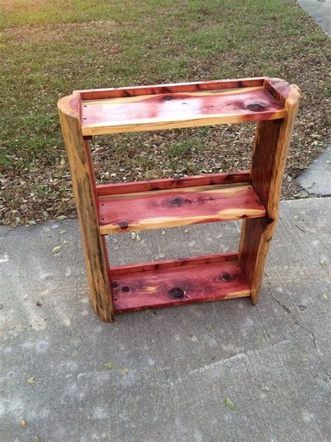 3 Shelf Cedar Bookcase Cedar Wood Projects Diy Wood Projects