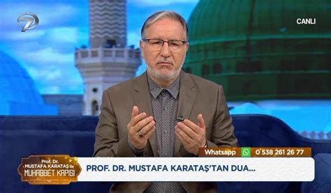 Prof Dr Mustafa Karata Ile Muhabbet Kap S Ocak Izle