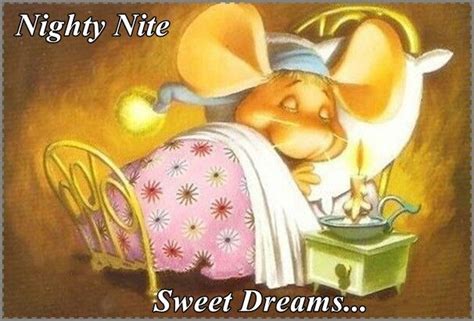 Good Night Old Cartoon Characters Cute Illustration Cute Pictures
