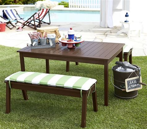Our picnic tables come in many shapes and sizes. Guest Picks: Kid-Friendly Outdoor Seats and Tables