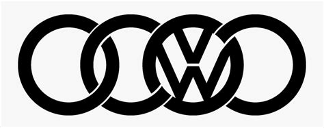 Audi Vw Logo Free Transparent Clipart Clipartkey