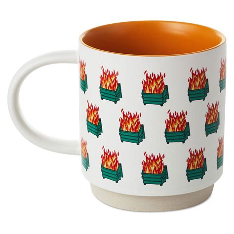 Dumpster Fires Funny Mug 16 Oz Mugs And Teacups Hallmark