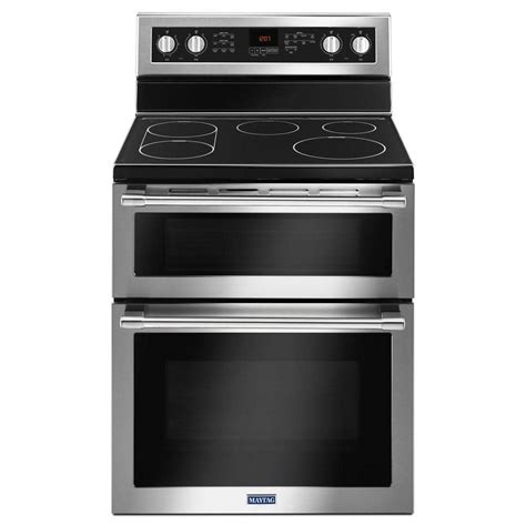 Whirlpool 67 Cu Ft Double Oven Electric Range With True Convection