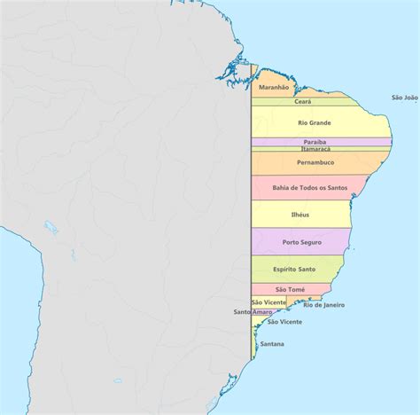 Territorial Evolution Of Brazil Vivid Maps