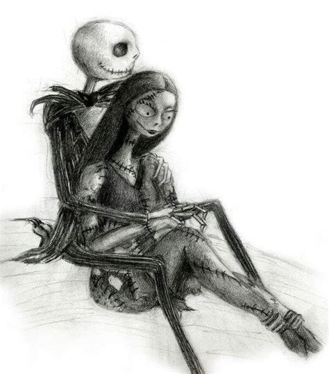 Épinglé par Mina sur Jack & Sally | Dessin, Personnages ...