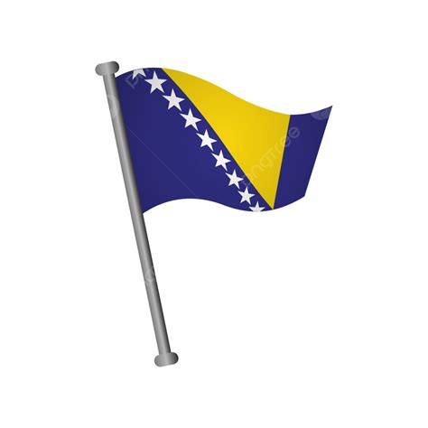 Bandeira Da Bósnia Png Bósnia Bandeira País Imagem Png E Vetor Para