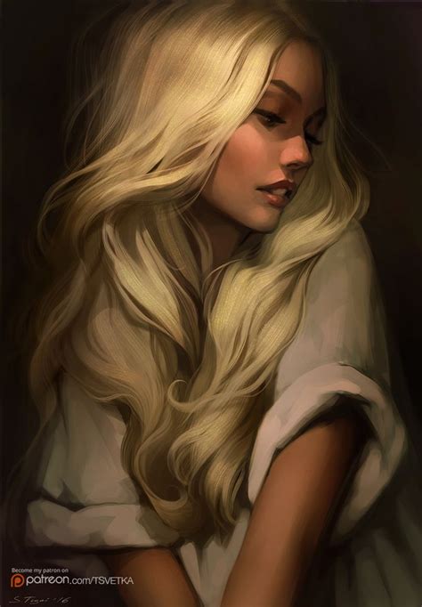 Mor Golden hair by Tsvetka on DeviantArt A Court of Thorns and Roses Искусство