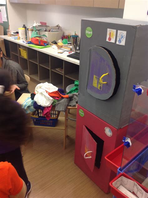 Tools of the mind - laundry room center Preschool Tools Theme