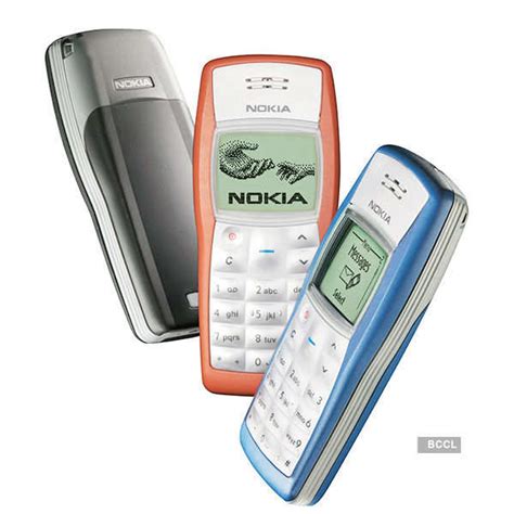 Nokia 1100 2005 Nokia Struck Gold By Introducing The Basic Gsm