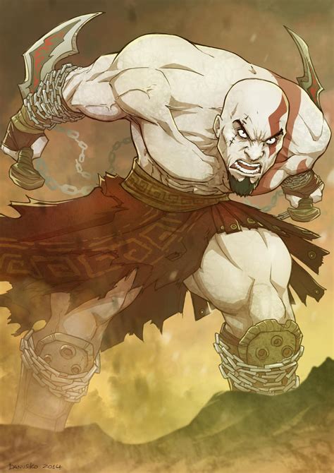 Kratos By Danusko On Deviantart
