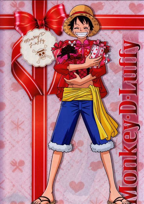 One Piece One Piece Clear File Luffy Valentines Day Minitokyo
