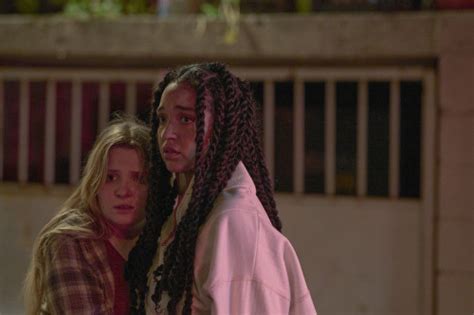 ACCUSED L R Abigail Breslin And Aisha Dee In The Esmes Story Episode Of ACCUSED Airing Tuesday