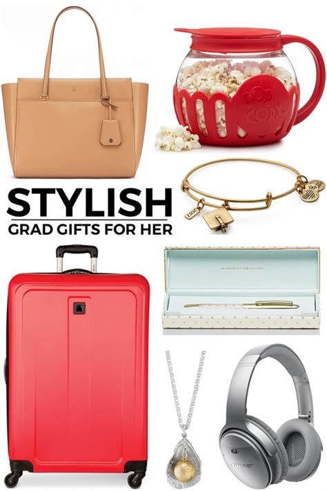 Whether you're looking for a graduation gift for her or a graduation gift for him, you can find something your grad will appreciate, for completing upcoming studies, for relaxing or just for. Stylish Graduation Gifts for Her