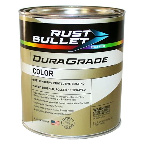 Rust Bullet Duragrade Color Ultra Low Voc Metallic Gray Rust