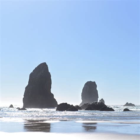 Oregon Coast Rock Formations By Traveling Julie Dsktps