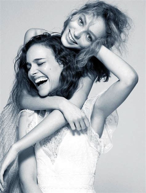 Natalie Portman And Lily Rose Depp Madame Figaro Magazine August 2016 Issue