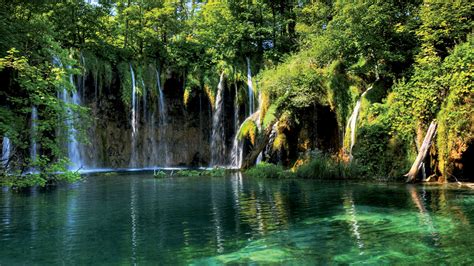 Free Download Lake Wallpapers Hidden Waterfall Lake Hd Wallpapers Hidden 2560x1600 For Your