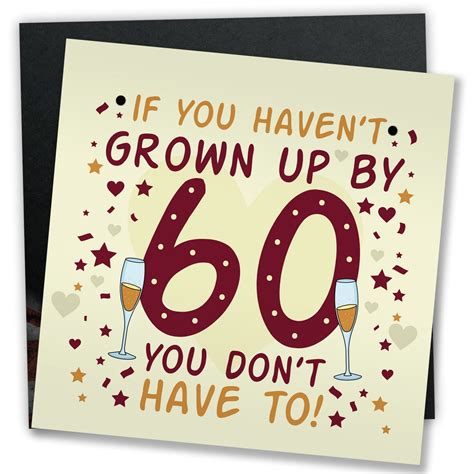 Free Printable Funny 60th Birthday Cards Free Templat