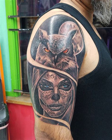 90 Best Day Of The Dead Tattoos Designs And Meanings 2019