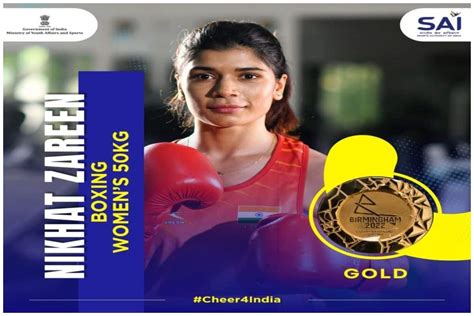 Nikhat Zareen Wins Gold For India In Women S Light Flyweight Boxing At
