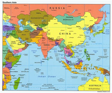 Ásia Mapas Geográficos Da Ásia Enciclopédia Global™