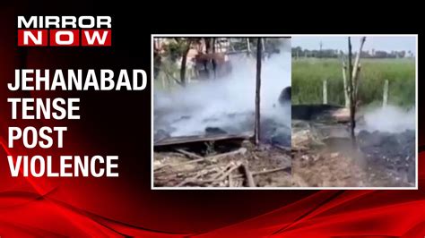 Jehanabad Clashes Bihar Jehanabad Tense Post Violence During Durga Immersion Officials Claim