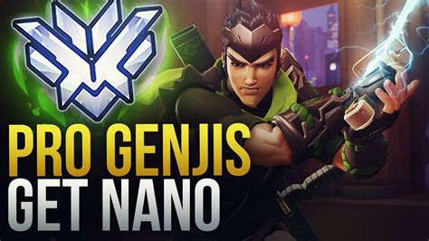 When Pro Genjis Get Nano Boost Overwatch Montage Youtube