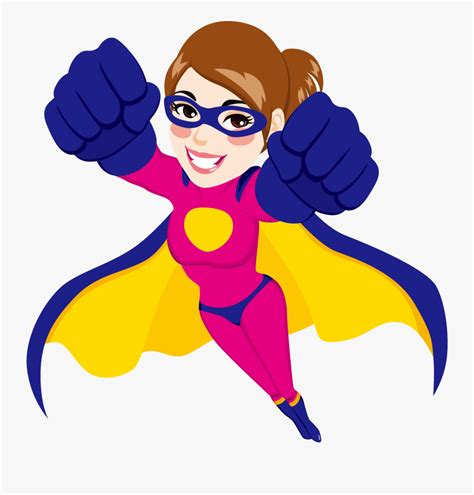 Cartoons Clipart Flying Super Hero 325 Classroom Clipart Images And