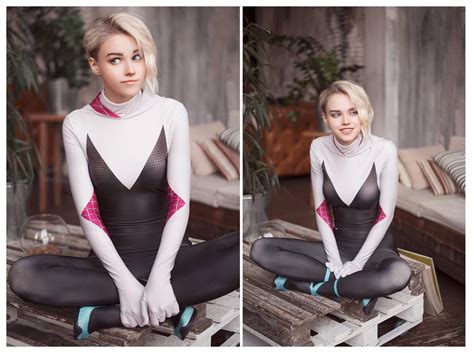 spider gwen cosplay by shirogane r pics