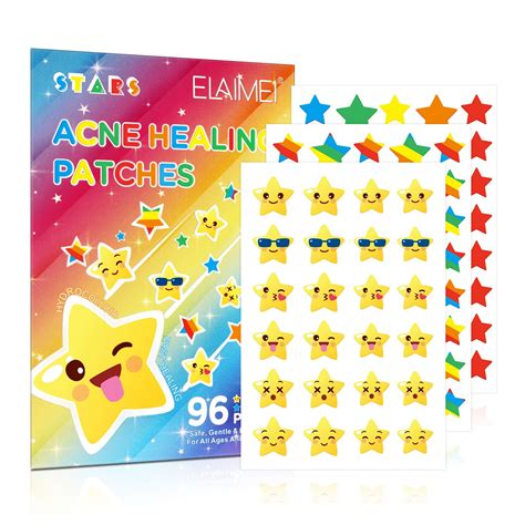 Buy Star Face Pimple Patches 96 Patches Cute Pimple Patches Acne