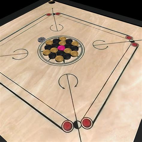 Carrom canada sells tournament quality carrom boards and accessories. 3D Carrom board | CGTrader