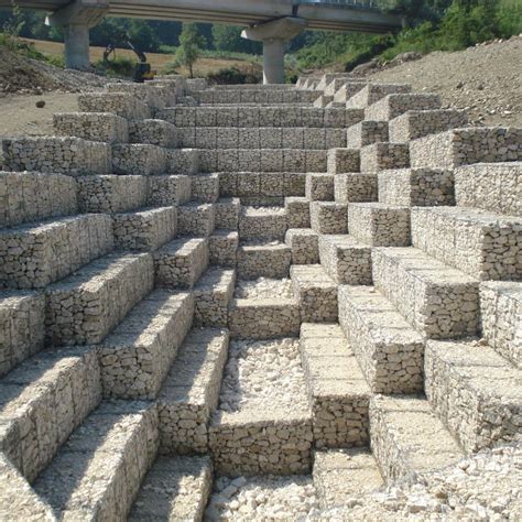 Galvanized Gabion Wall For Construction Project China Gabion And