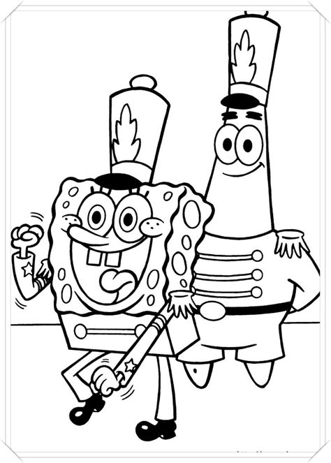 Pin on Dibujos BOB ESPONJA para colorear