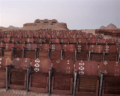 Exclusively on new age cinema. an abandoned movie theater lies in the middle of the ...