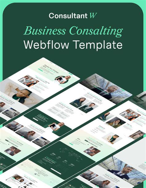 Consultant W Consulting Html Responsive Website Template