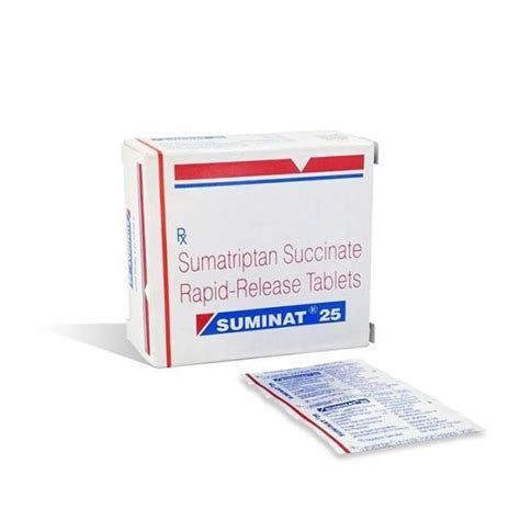 Buy Sumatriptan 25 Mg Online Suminat Uses Side Effects Price