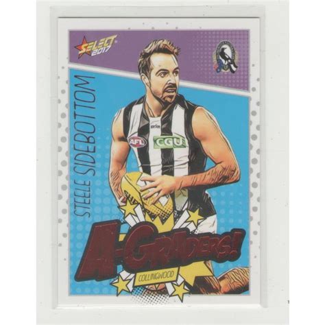 Afl 2017 Select Footy Starsa Graders Ag11 Steele Sidebottommagpies On