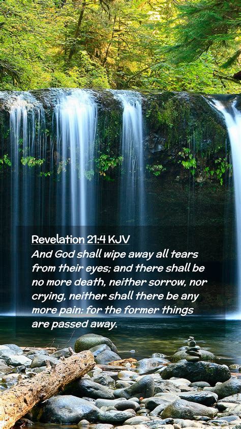 Revelation 214 Kjv Mobile Phone Wallpaper And God Shall Wipe Away