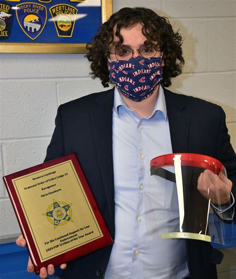 North Olmsted Councilman Glassburn receives FOP Citizen Of The Year
